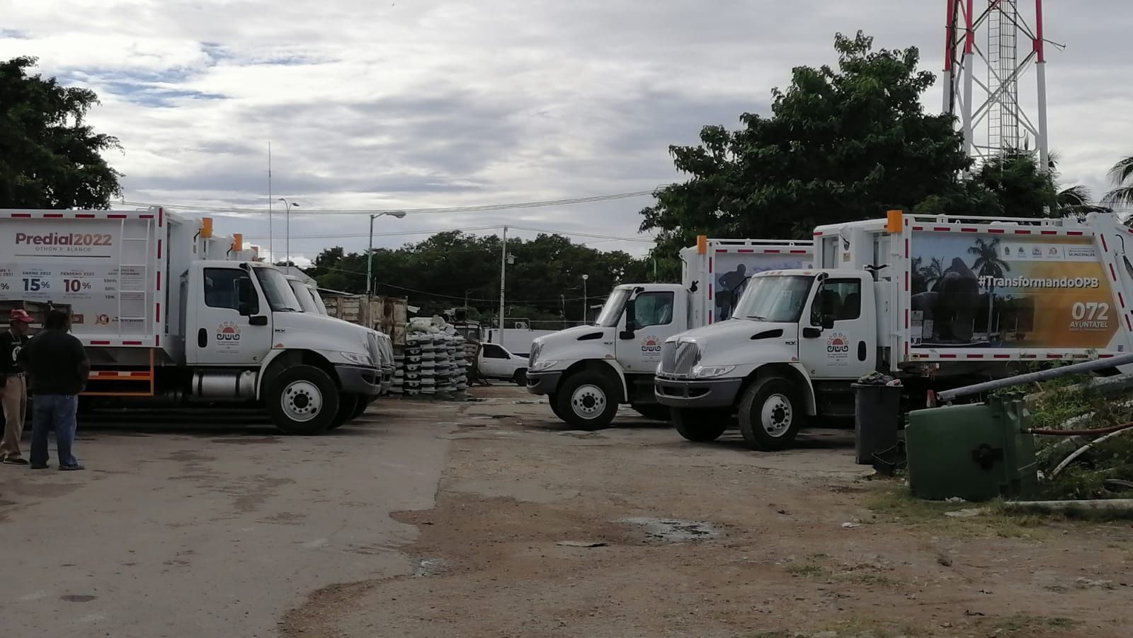 El martes inician con la recolección de Basura en Chetumal, llegan camiones de basura