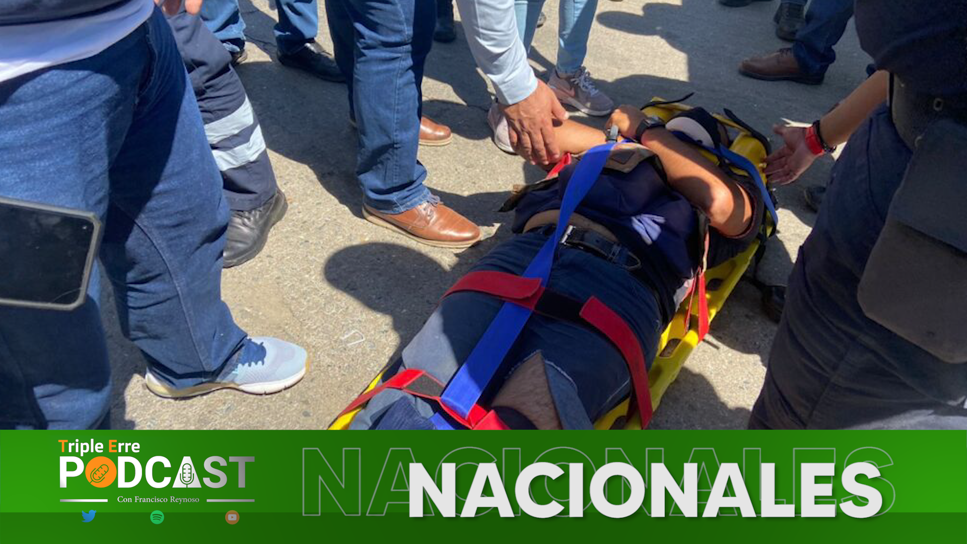 Grupo de choque de CATEM agredió a periodista en manifestación de normalistas