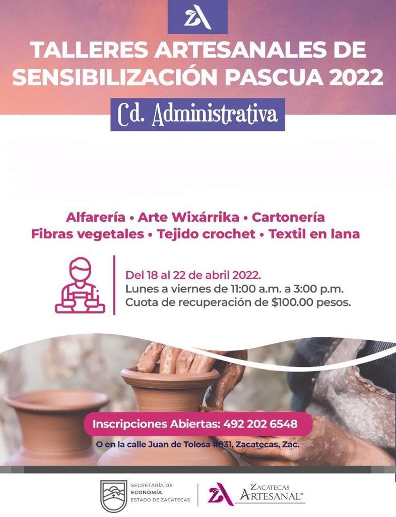 TALLERES ARTESANALES DE SENSIBILIZACIÓN PASCUA 2022
