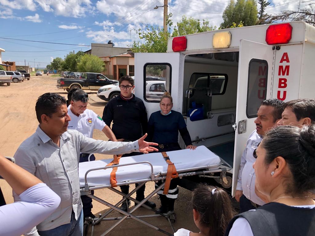 Rehabilitan y entregan ambulancia para la Colonia Progreso en Río Grande