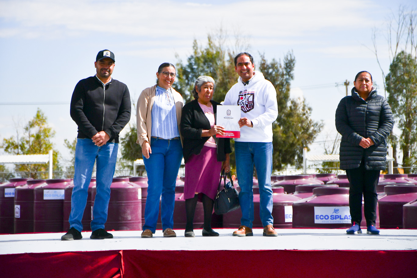 Agua para tu familia’ beneficia a 650 familias en Guadalupe.