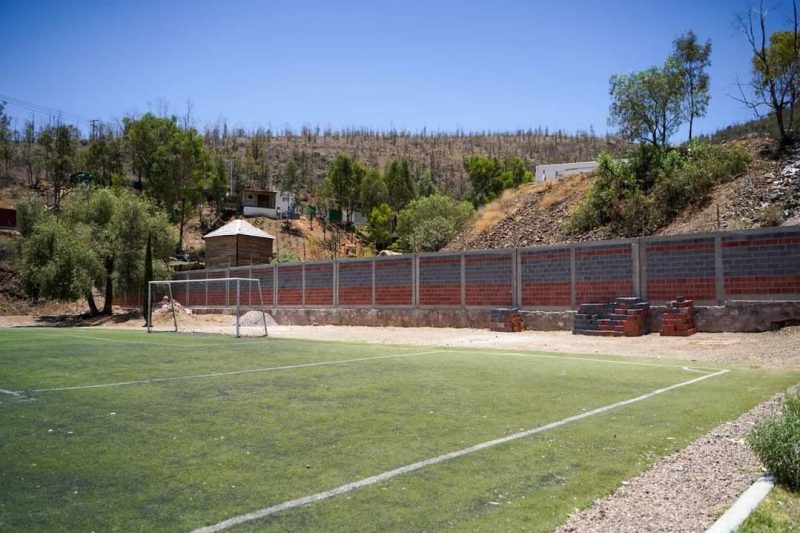 INAUGURAN MURO PERIMETRAL DE LA ESCUELA PRIMARIA “FRANCISCO GOITIA”