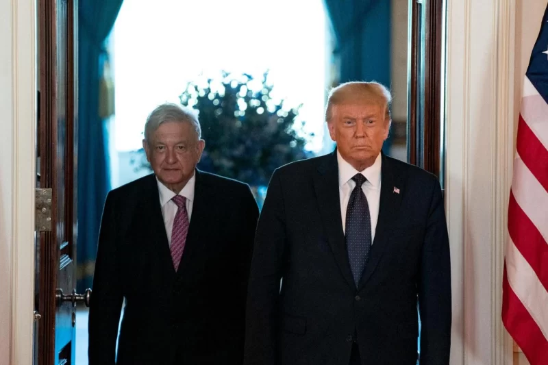 SEGUNDO SOPLAMOCOS DE TRUMP A MÉXICO; AHORA LE ATIZA A LÓPEZ OBRADOR