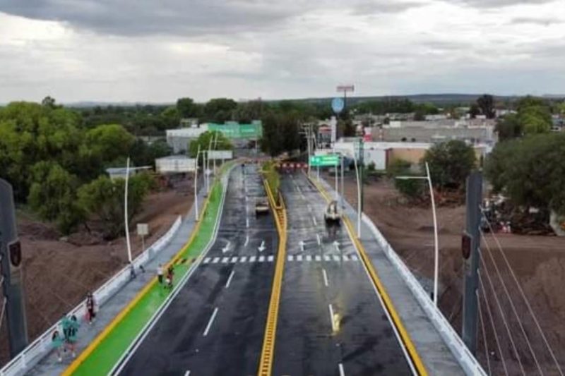 PACHANGA EN RÍO GRANDE PARA INAUGURAR EL PUENTE NUEVO