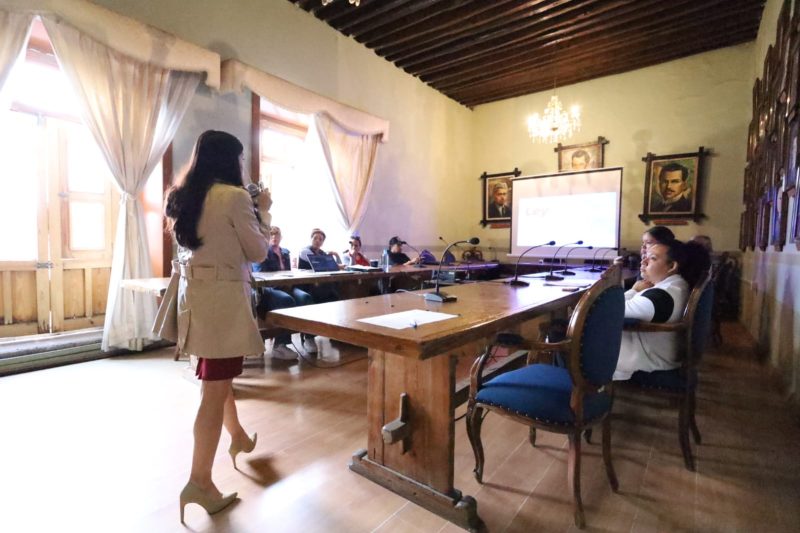 TALLER INFORMATIVO DE VIOLENCIA CONTRA LAS MUJERES.