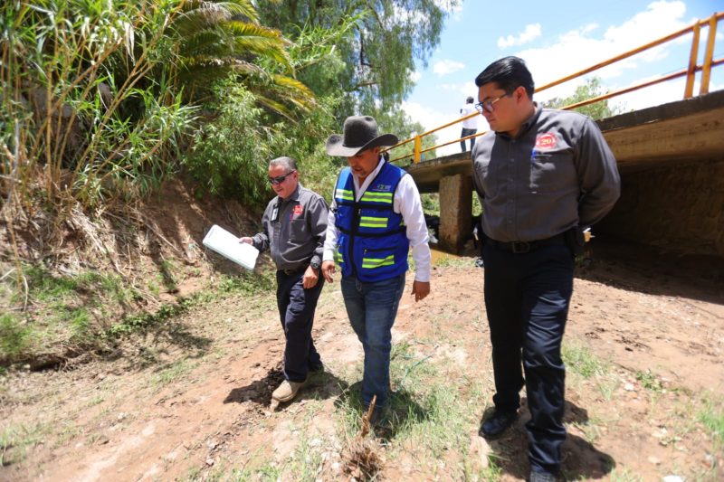 RODRIGO UREÑO RECORRE ZONAS DE RIESGO PARA PREVENIR INUNDACIONES EN TEMPORADA DE LLUVIAS