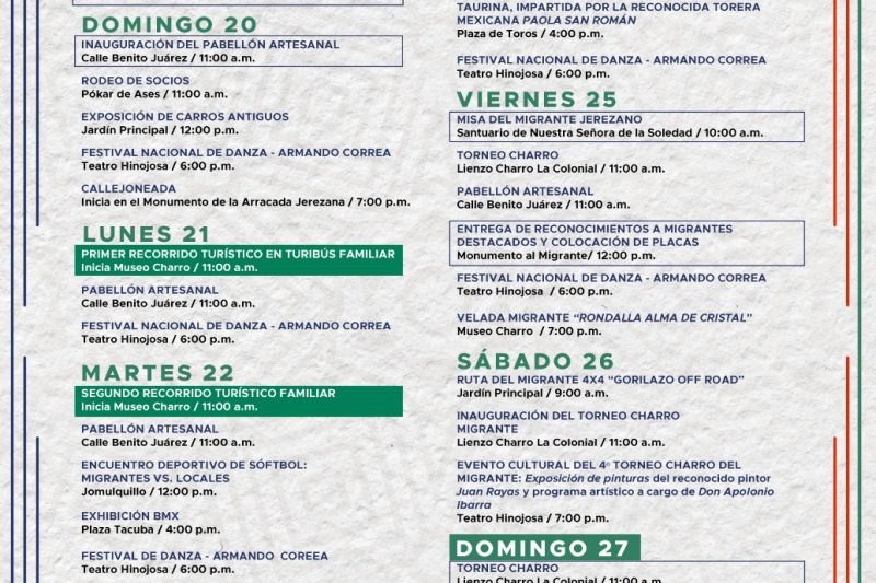 LA SEMANA JEREZ CAPITAL MIGRANTE EN HOMANEJA AL REY DEL TOMATE