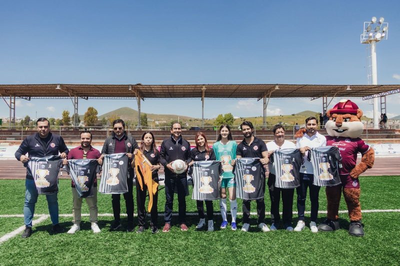 Presentan roster del equipo femenil que representará a Guadalupe en la Copa Bienestar 2025.