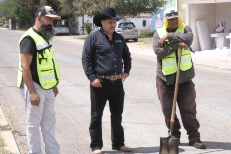 EN JEREZ INICIA BACHEO DE BOULEVARD SALIDA A FRESNILLO