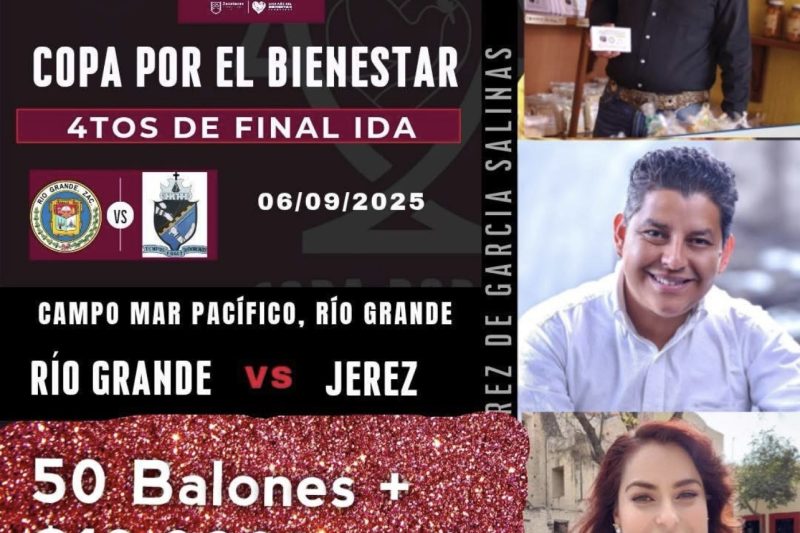 JEREZ CONTRA RIO GRANDE; UREÑO CONTRA CÓRDOVA