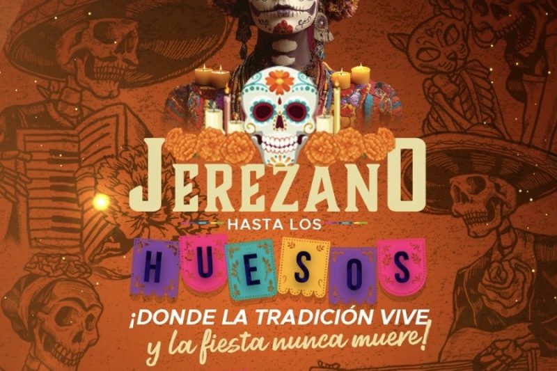 INICIA FESTIVAL DE DÍA DE MUERTOS “JEREZANO HASTA LOS HUESOS”