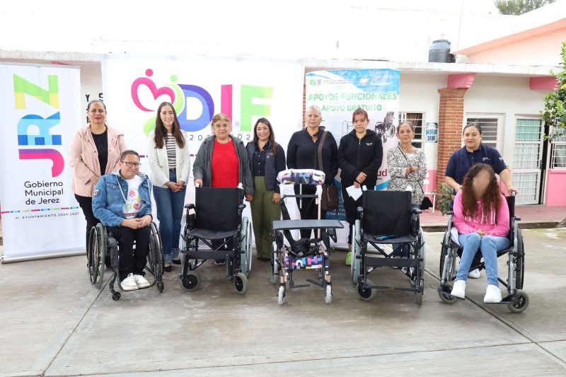 POR UN JEREZ INCLUYENTE, SMDIF ENTREGA APARATOS FUNCIONALES A PERSONAS CON DISCAPACIDAD