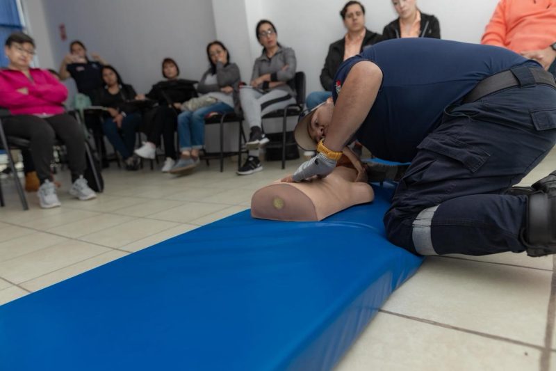 Capacita Protección Civil de Guadalupe a empresarios locales en primeros auxilios 