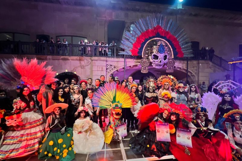 NICIO EL FESTIVAL “ENTRE VIVOS Y MUERTOS” EN ZACATECAS