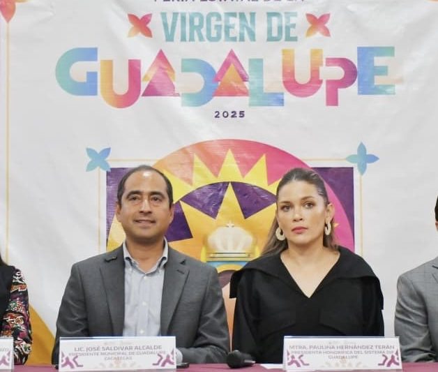 PRESENTAN EL PROGRAMA DE LA FERIA ESTATAL DE LA VIRGEN DE GUADALUPE 2025