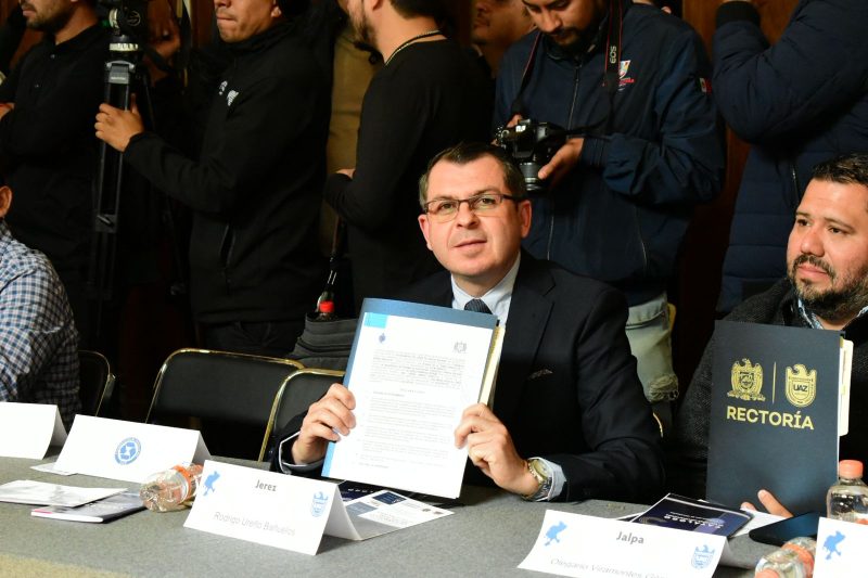 GOBIERNO DE JEREZ FIRMA CONVENIO DE COLABORACIÓN CON LA UNIVERSIDAD AUTÓNOMA DE ZACATECAS