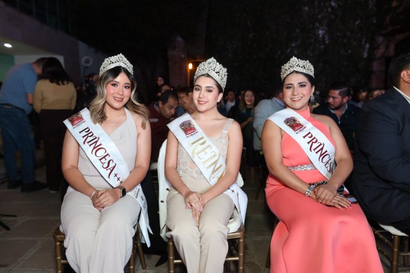 Presentan a las candidatas a reina de la Feria Estatal de la Virgen de Guadalupe 2025