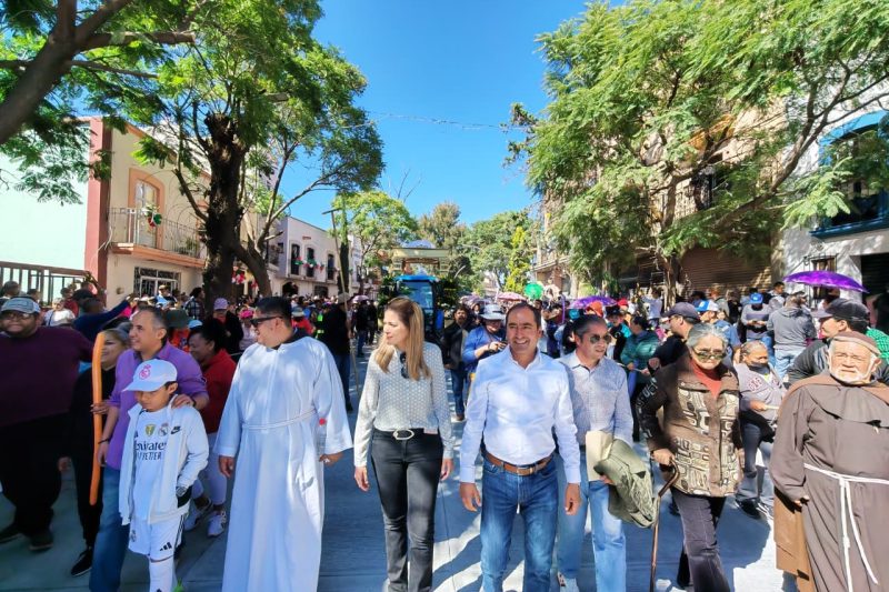 Más de 15 mil personas reciben a “la Preladita” en Guadalupe