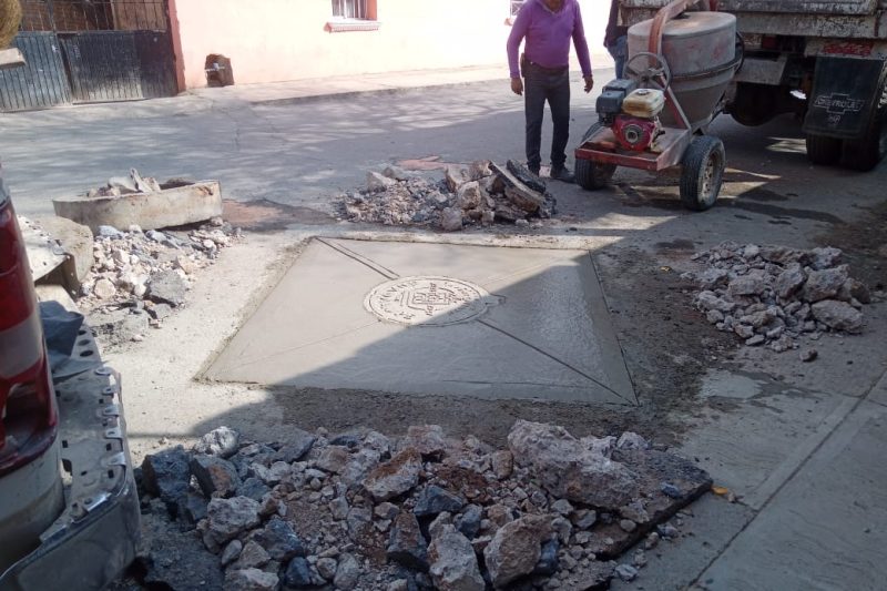 Tiene Guadalupe semana intensa de bacheo