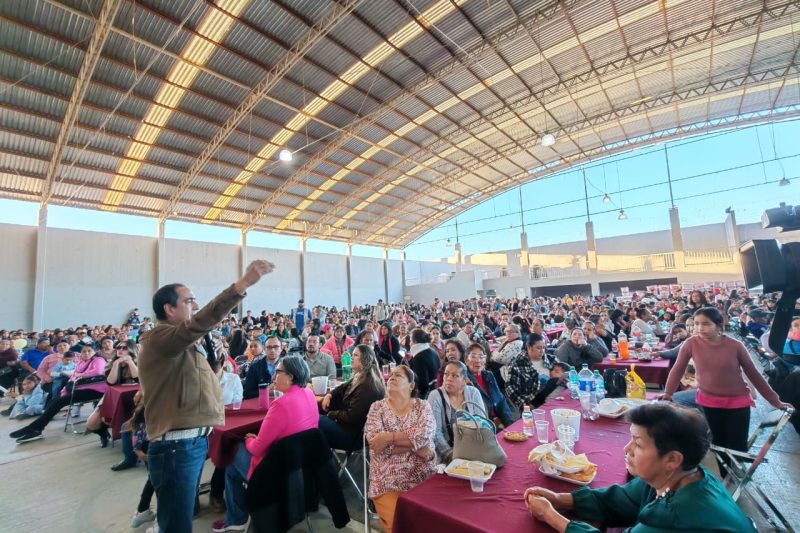 Más de mil habitantes de las comunidades de Guadalupe respaldan el Gobierno de Pepe Saldivar