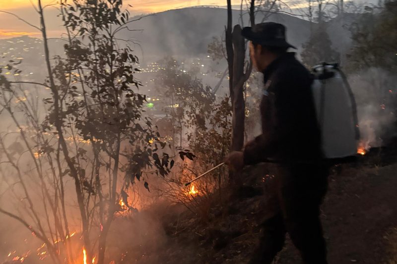 INCENDIO EN LA BUFA CONTROLADO