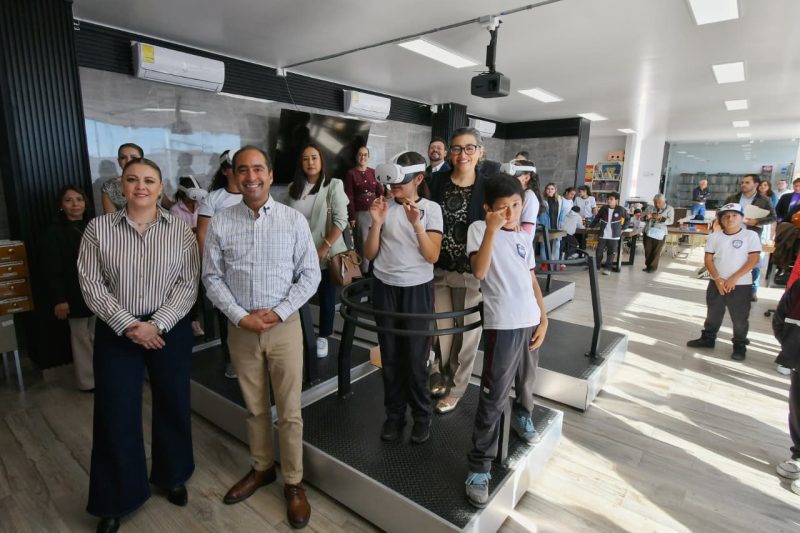 Abre Pepe Saldívar aula virtual inclusiva a escuelas de Guadalupe