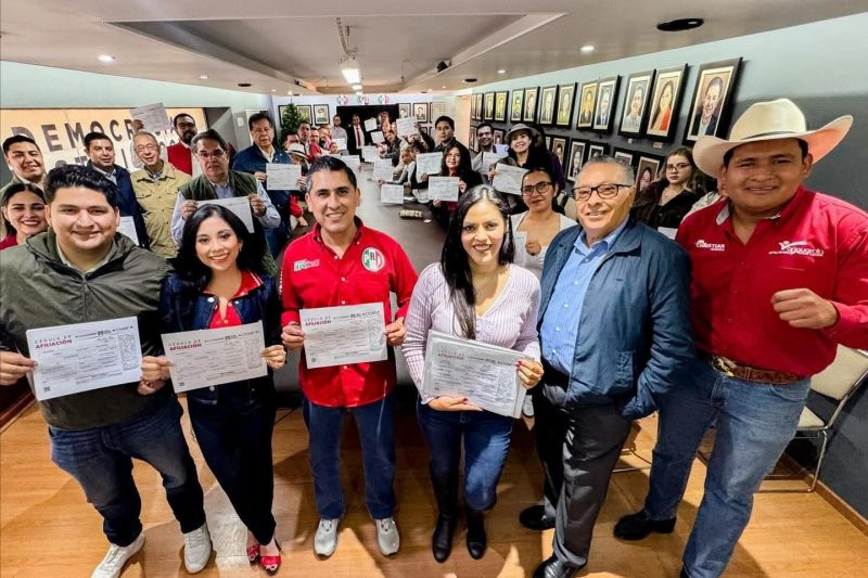 AVANZA EL PRI EN AFILIACIÓN DE NUEVA MILITANCIA Y FORTALECE SU ESTRUCTURA