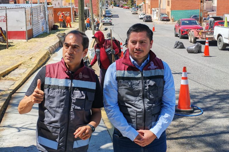 Supervisa Pepe Saldívar operativo de limpieza integral de camellones y espacios públicos de Guadalupe