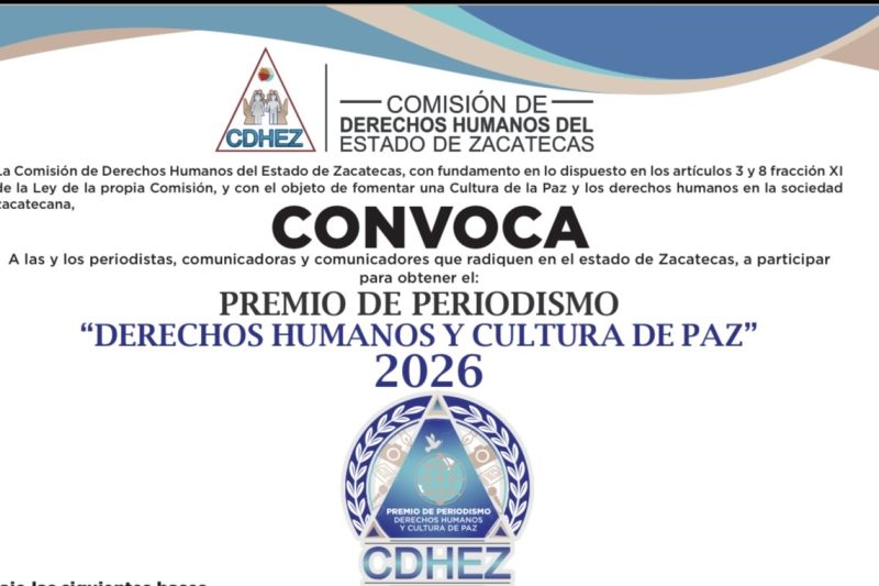 PREMIO DE PERIODISMO DERECHOS HUMANOS 2026
