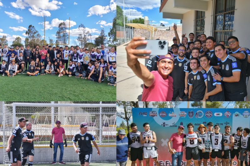 A través del deporte, ofrece Pepe Saldívar una vida sana a la juventud