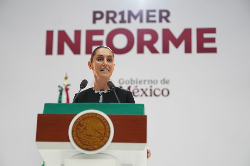 CUARTO INFORME DE SHEINBAUM, CON  LOS GRINGOS EN EL UMBRAL DE LA CASA