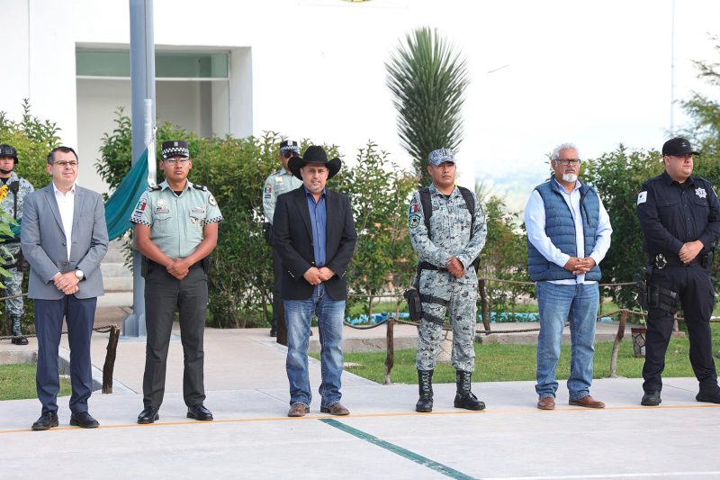 RODRIGO UREÑO ASISTE A HONORES A LA BANDERA POR EL SÉPTIMO ANIVERSARIO DE LA GUARDIA NACIONAL