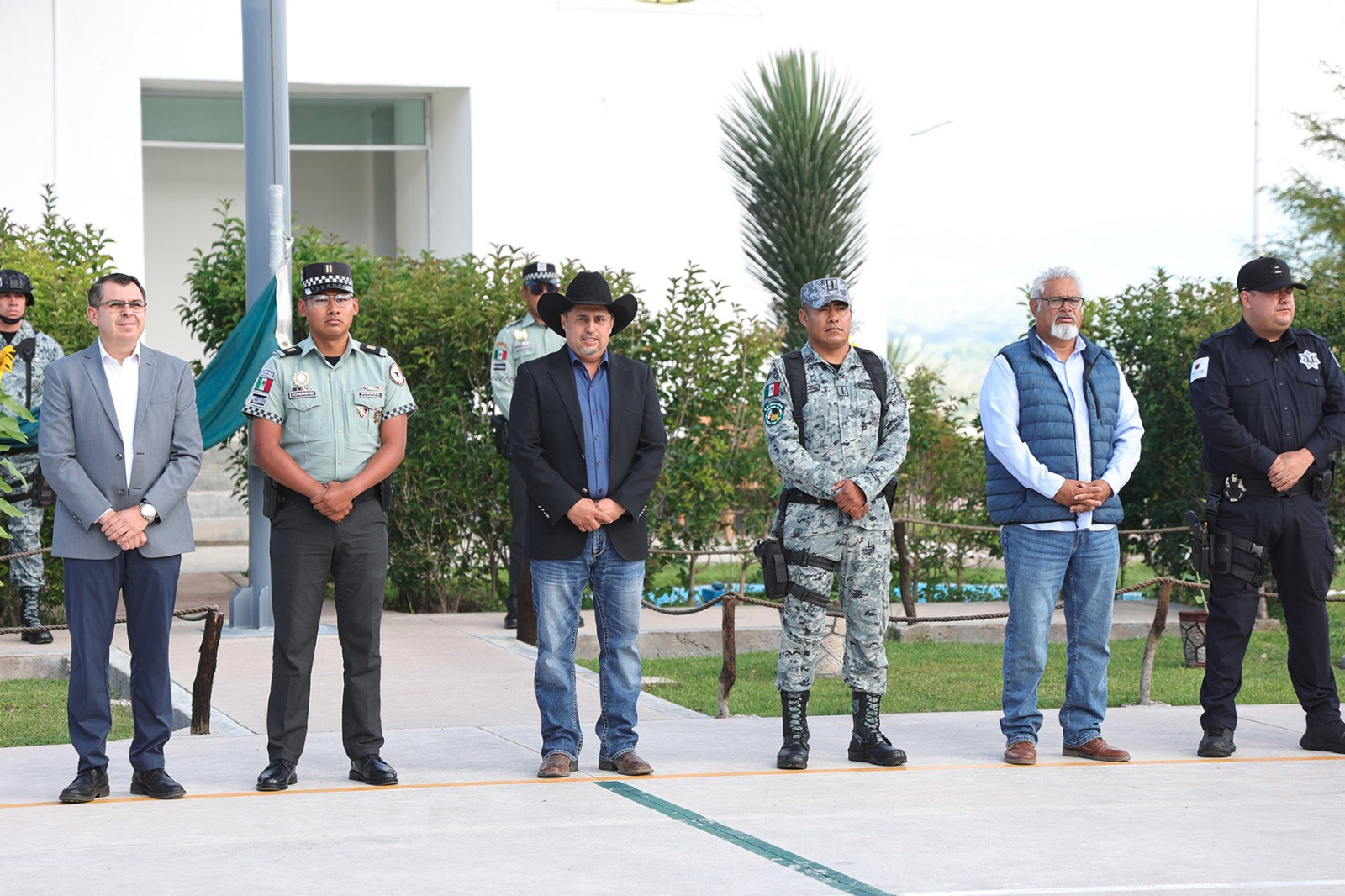 RODRIGO UREÑO ASISTE A HONORES A LA BANDERA POR EL SÉPTIMO ANIVERSARIO DE LA GUARDIA NACIONAL