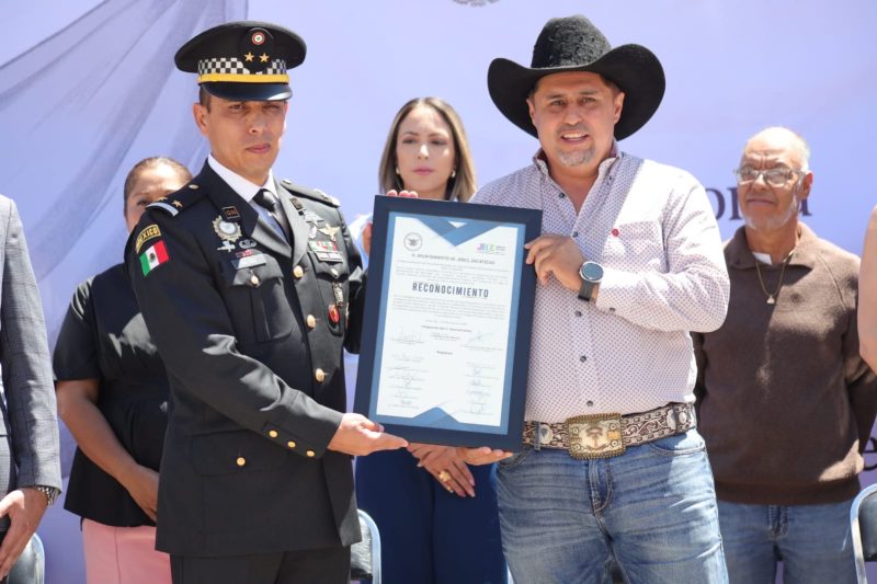 JEREZ RECONOCE A LA GUARDIA NACIONAL  SU AYUDA PARA RECUPERAR LA PAZ SOCIAL
