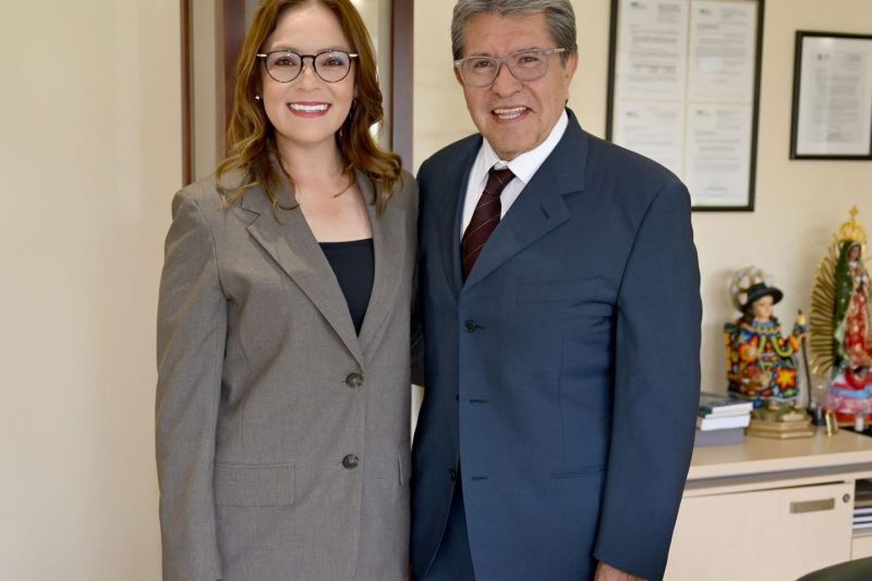 LOGRA VERÓNICA DÍAZ APOYO DE LA FAMILIA MONREAL PARA SU PROYECTO 2027