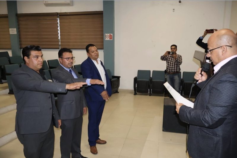 TOMA POSESIÓN LA NUEVA DIRECTIVA  DEL COLEGIO DE INGENIEROS CIVILES