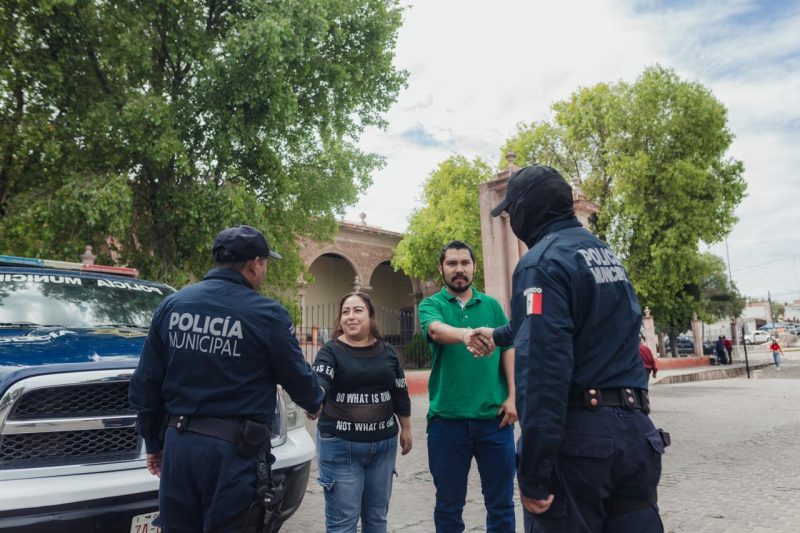 Impulsa Pepe Saldívar la policía Turística en el Pueblo Mágico de Guadalupe