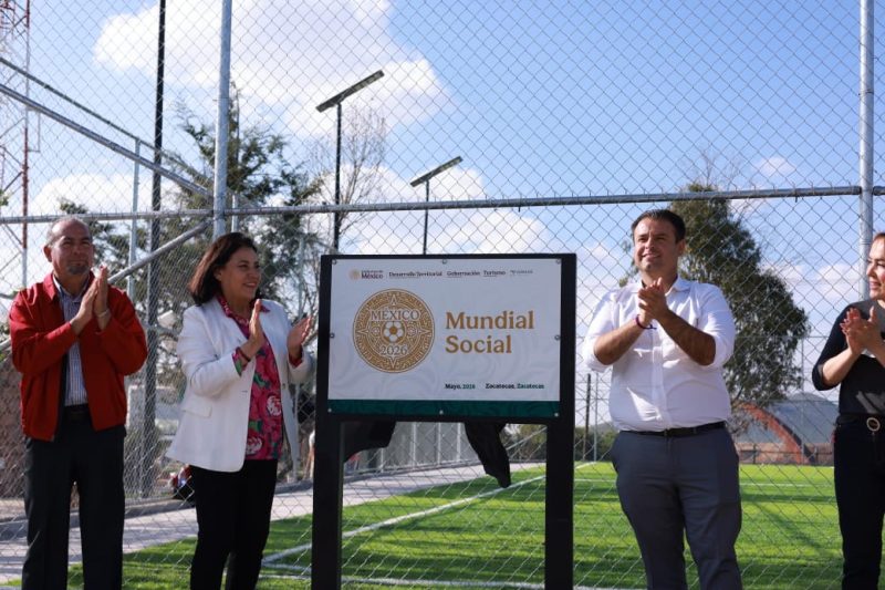 MIGUEL VARELA INAUGURA DOS NUEVAS CANCHAS Y SUMA 14 ESPACIOS DEPORTIVOS REHABILITADOS