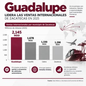 LIDERA GUADALUPE EXPORTACIONES INTERNACIONALES DE ZACATECAS: SECRETARÍA DE ECONOMÍA